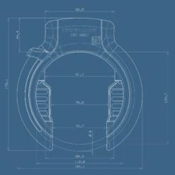 Trelock -Antivol De Cadre RS 480 XL -Électriques Vélo Pièces Magasin antivol de cadre trelock rs 48 xl dimensions 3840x2160